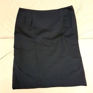 Black Larry Levine Skirt